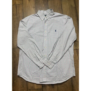 Polo Ralph Lauren Men’s Button Up Long Sleeve /Plaid Classic Fit Size XL